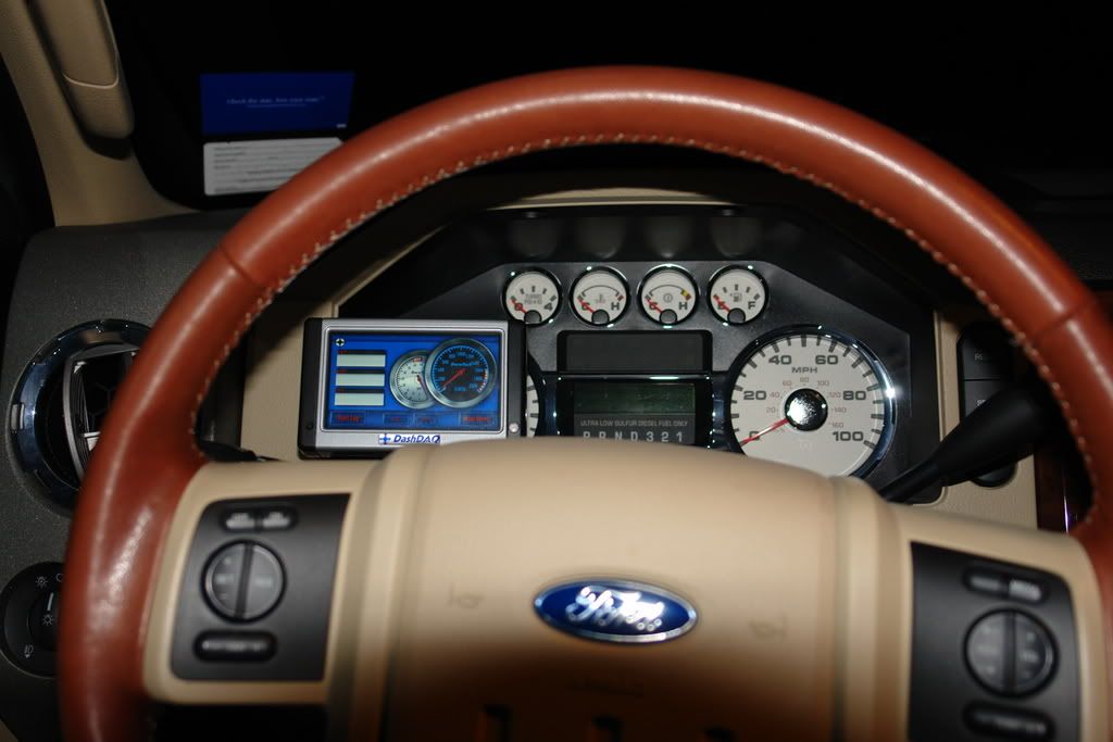 Dash DAQ placement Ford Powerstroke Diesel Forum