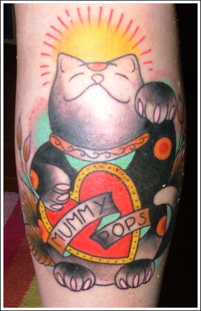 Chinese+lucky+cat+tattoo