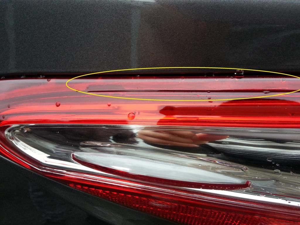 2015 camry, water going into tail lights! please help. Toyota Nation