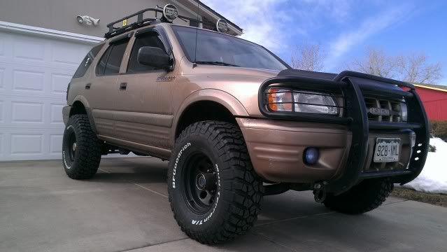 2001 isuzu rodeo lift kit