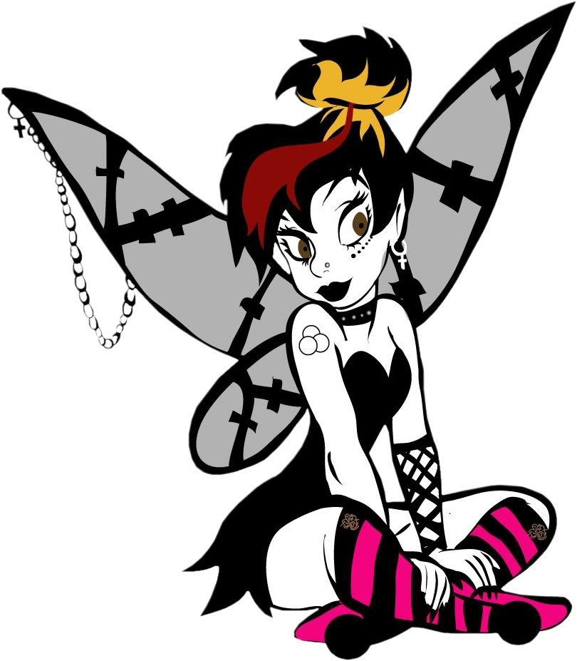 pictures of tinkerbell. Gothic Tinkerbell 1