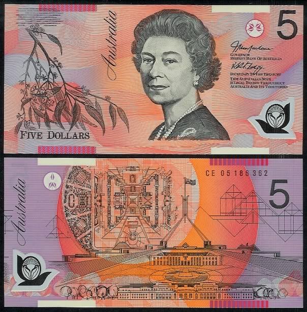 Australia 5 Dollars 2005 Pnew Pictures, Images and Photos