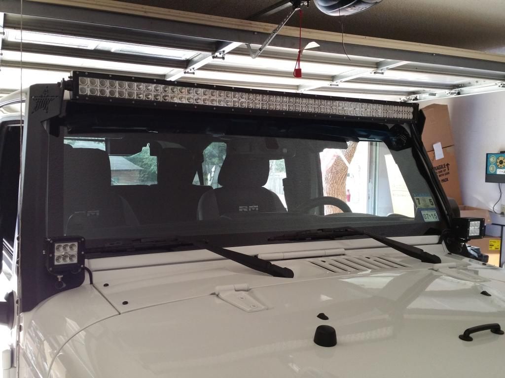 My light bar whistle fix 7 and stupid easy Jeep Wrangler Forum