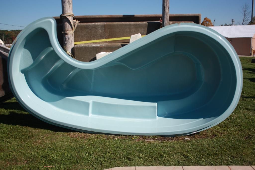 inground hot tub shell