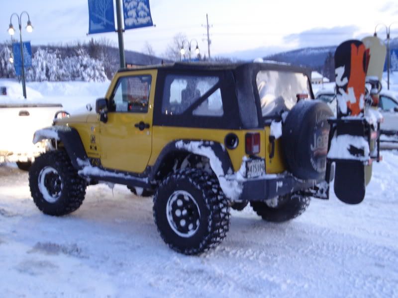 Hitch ski rack jeep wrangler #1