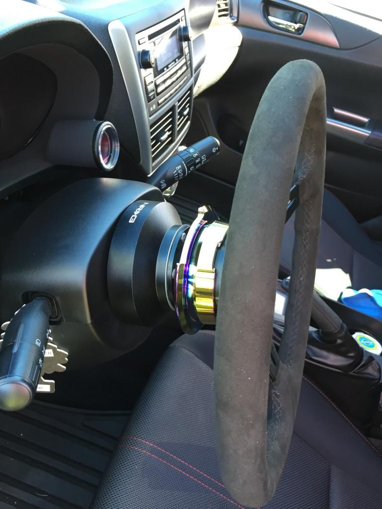Aftermarket steering wheel and custom cruise control