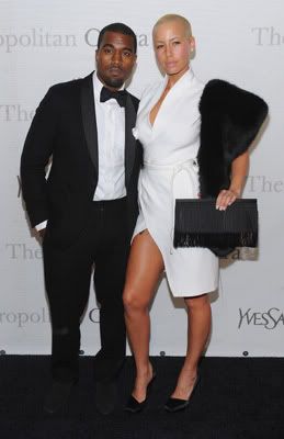 Kanye West &amp; Amber Rose Metropolitan Opera&#8217;s 125th Anniversary Gala Pictures, Images and Photos