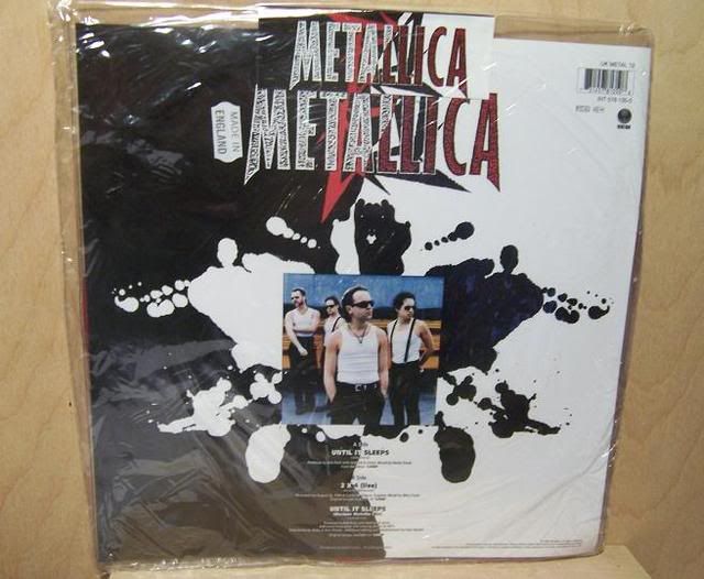 METALLICA until it sleeps - red vinyl, 10 INCH for sale on CDandLP.com