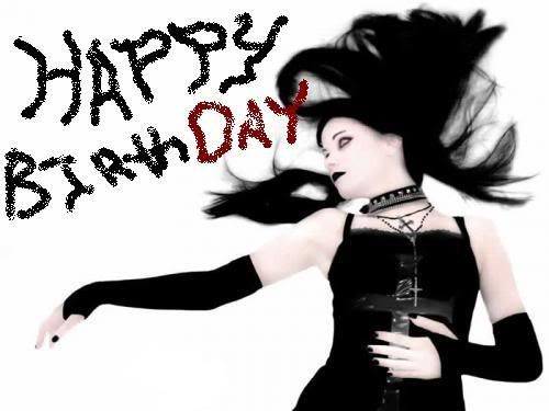 happy birthday gothic Pictures, Images and Photos