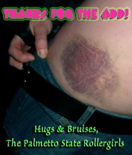 click to visit the Palmetto State Rollergirls main site