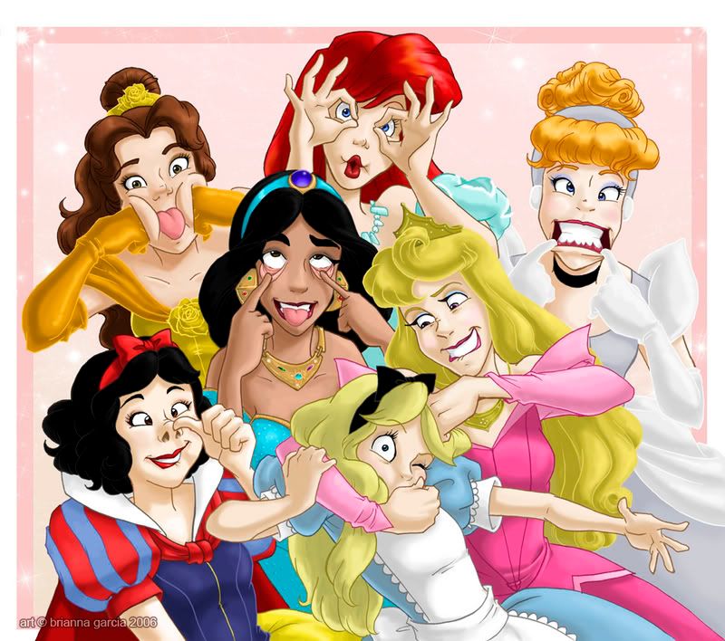 funny disney princess pictures. Disney Princesses Funny Faces.