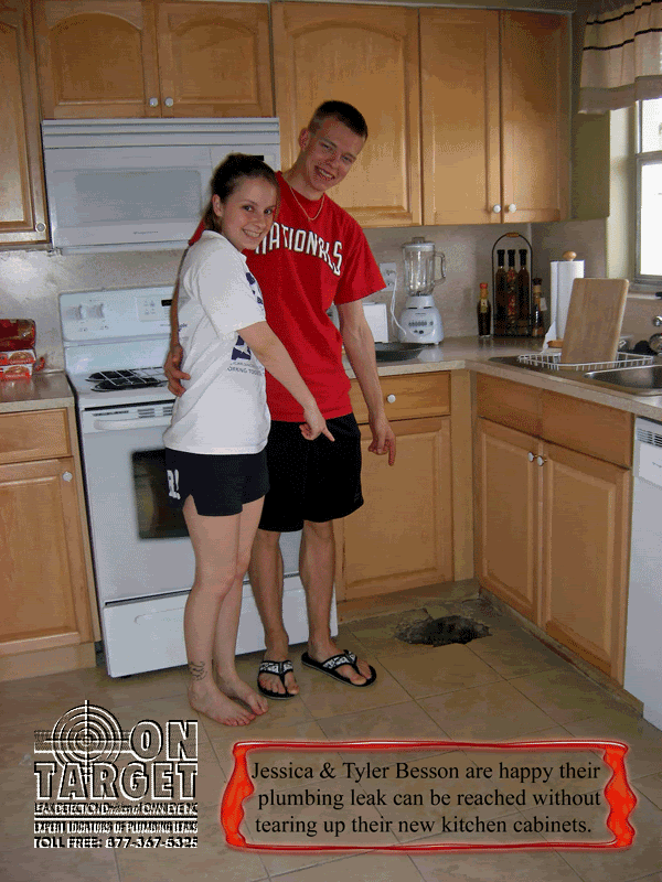 Jessica_Besson.gif Leak under cabinet reachable from front corner. image by OnTarget_01