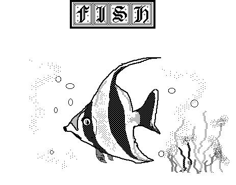 MacPaint Fish
