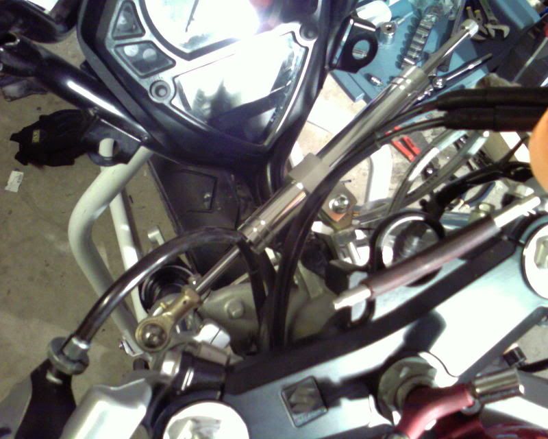steering damper mount, photos??? Suzuki SV650 Riders Forum