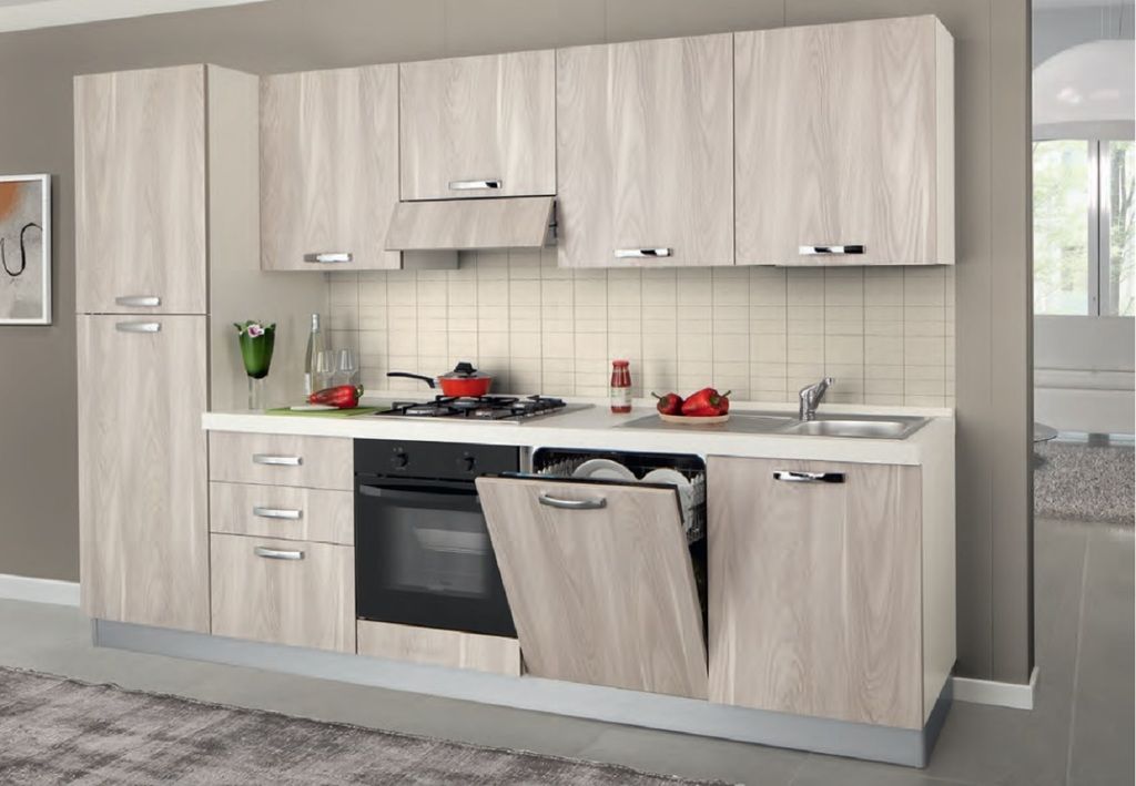 Cucina kyra l 300 cl compresa di elettrodomestici lavastoviglie ... Cucina 240