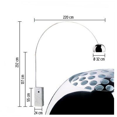 lampada arco similflos