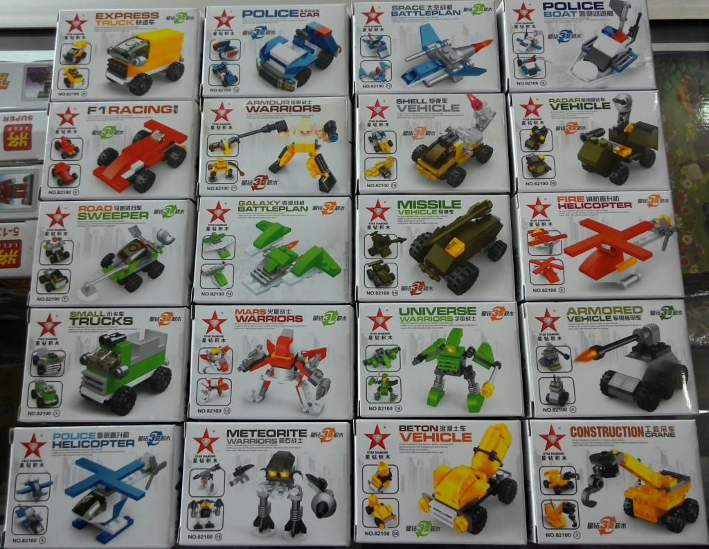 Berbagai Macam Lego  Rumah, Bus,11 Super Heroes, Warrior, dll 