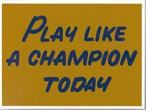 play like a champion today piece
