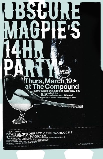 Obscure Magpie SXSW showcase