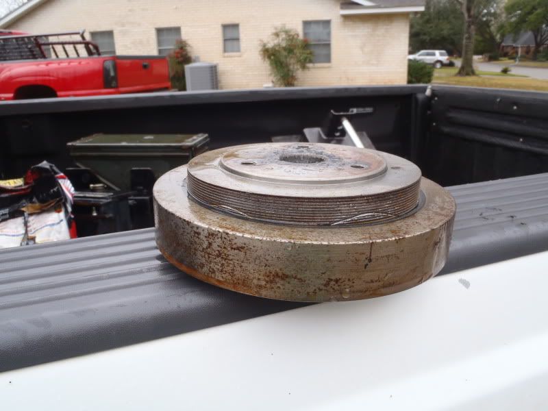 Harmonic balancer failure Pirate 4x4