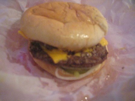 Dyers Grease Burger, the double double