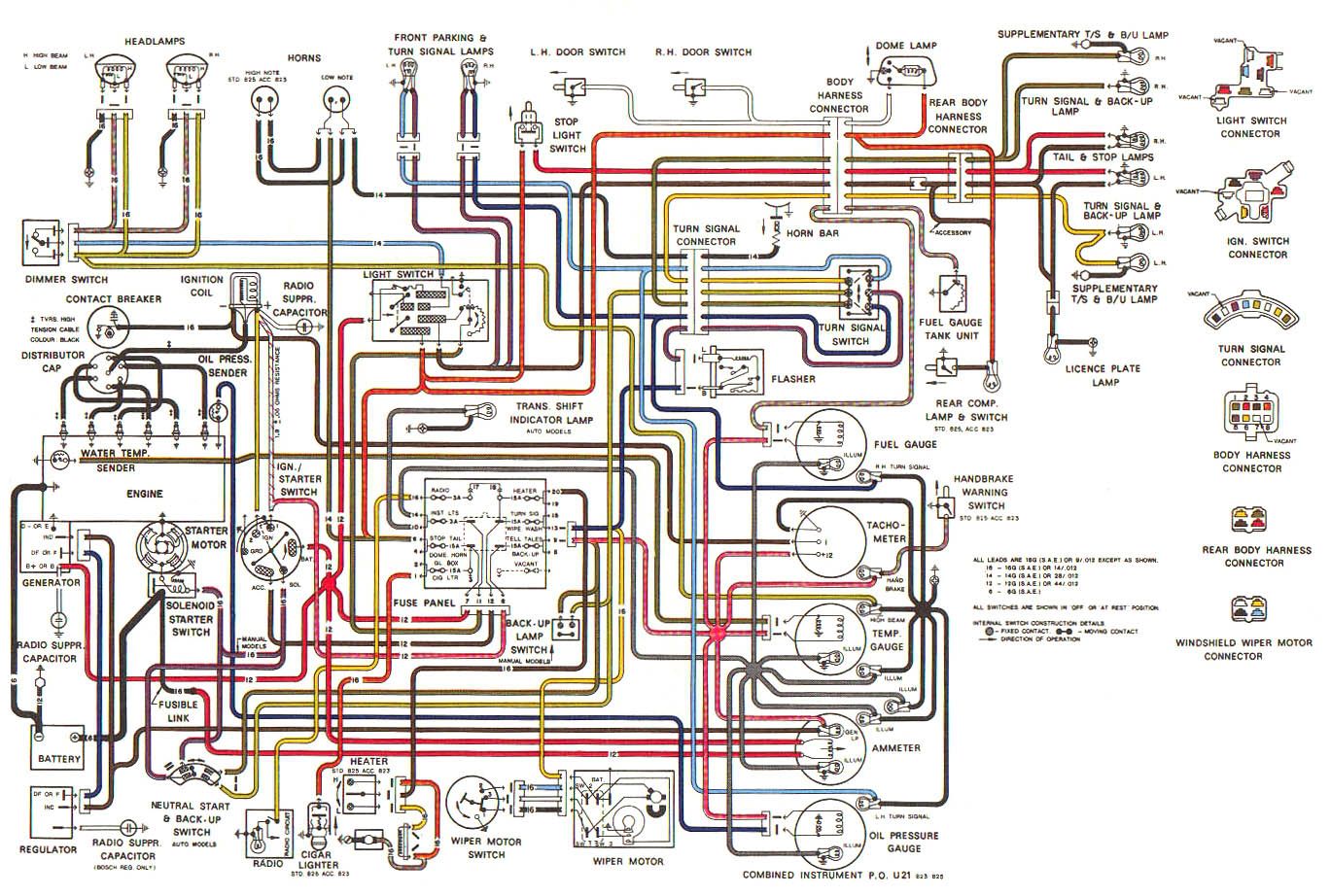 Lc Gtr Dash - General HB-LC-TA-LJ - GMH-Torana