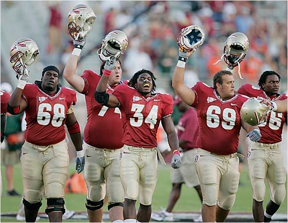 Florida State Seminoles Football Team College Team