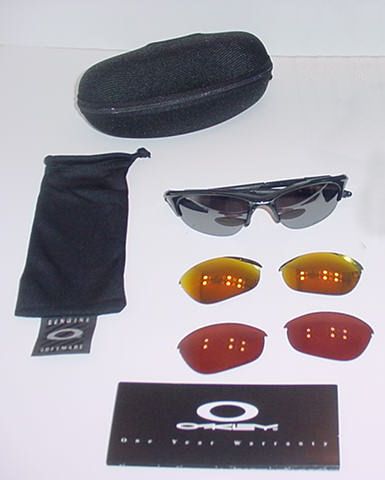 Oakley Half Jacket Midnight Blue w G30 Iridium Lens 