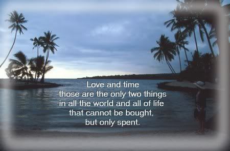 quotes on time and love