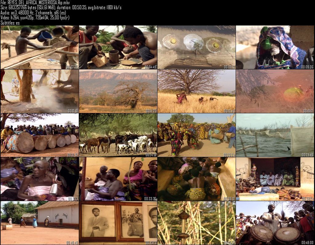REYES DEL AFRICA MISTERIOSARip zps0sbsc2tq - Explora - Reyes del África encantada (2011) [DVDRip MKV H264] [AC3 ES Subt ES] [VS]