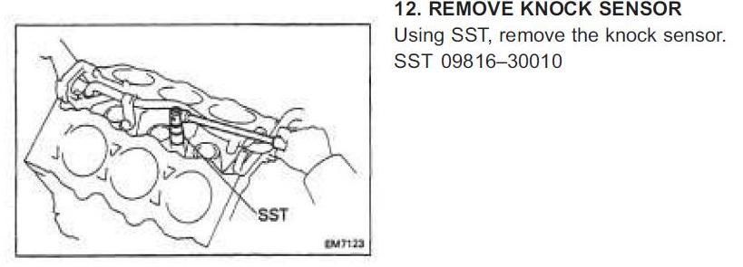 1990 toyota camry knock sensor #7