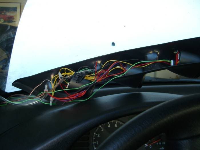 Glowshift Tinted 7 Color Gauges & APillar Pod DSMtuners