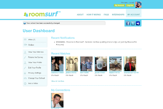 Roomsurf Screenshot