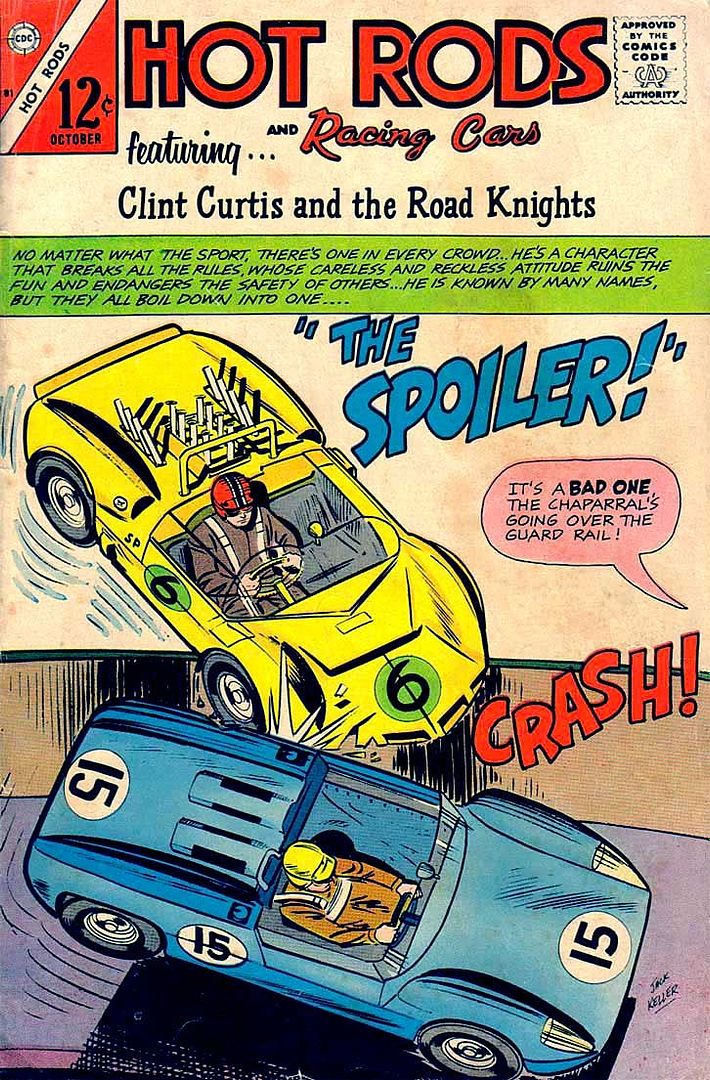 Slot CarToons from the 1960's: The Spoiler (1966) - Slot Car History