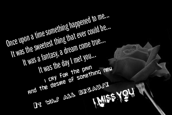 I miss you Wallpaper