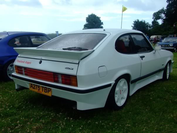 I always found the Tickford Capri and odd thing to look from the rear and I 