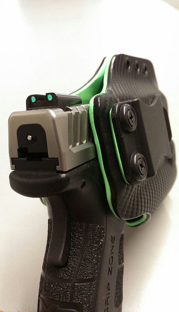 My Mod 2 45ACP with flashlight and lightbearing holster Springfield