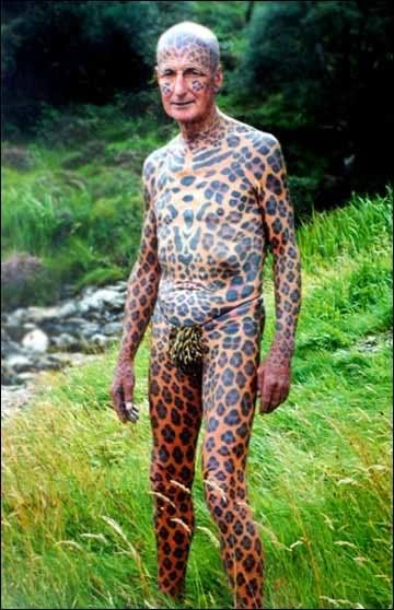 Leopard+man+tattoo
