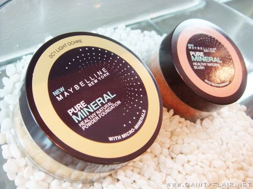 Maybelline Pure Makeup Review. Maybelline Pure Mineral Make