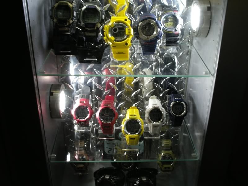 New and Improved Gshock Display Case (DSL burner) WatchUSeek Watch