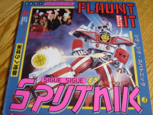 Sigue Sigue Sputnik Flaunt+It LP