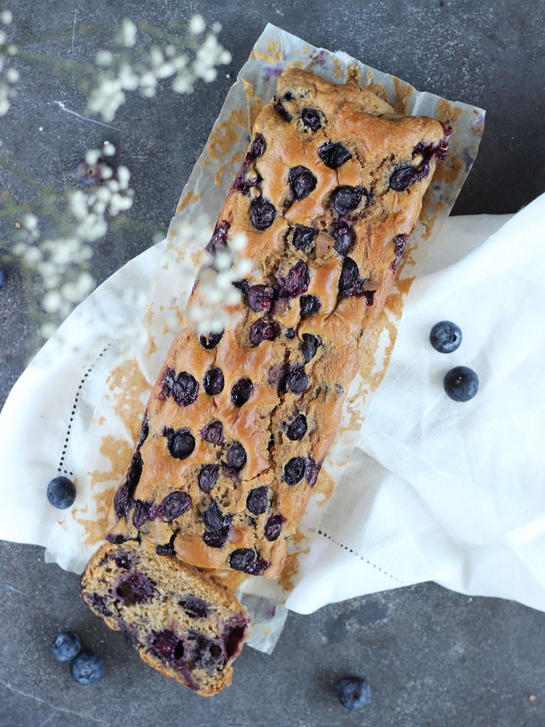 Recept Vegan Yoghurt CitroenBlauwe Bessen Cake Happy & Vegan