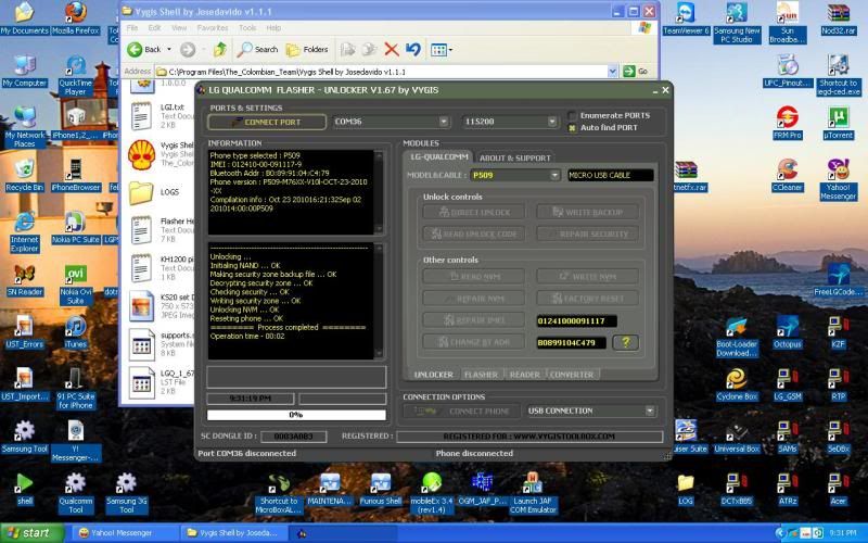 LG-P509 ANDROID unlock done by VYGIS TOOLBOX** - GSM-Forum ...