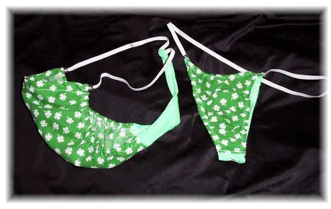 HIS & HERS "GET LUCKY" THONGS