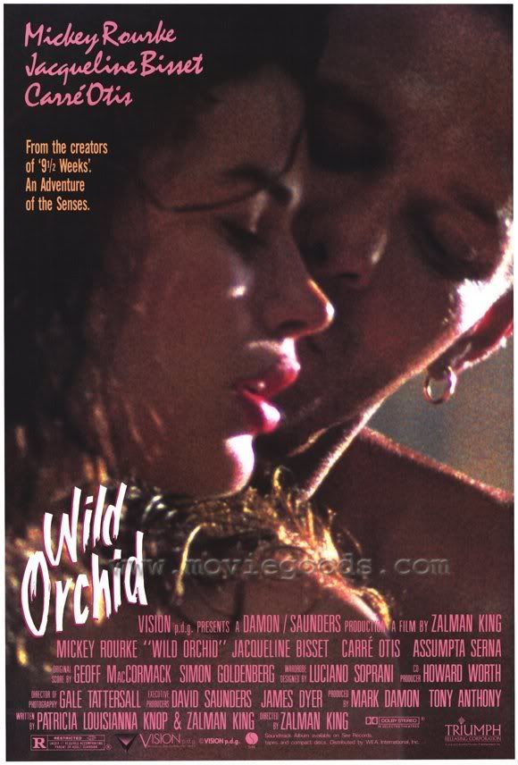 Wild orchid 1990 Carr Otis nude and having sex with Mickey Rourke