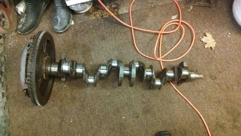 How to separate crank from flywheel? Jeep Wrangler Forum