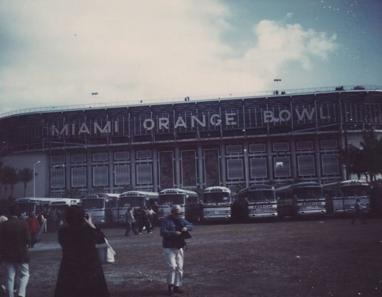 Demolition of the Miami Orange Bowl...