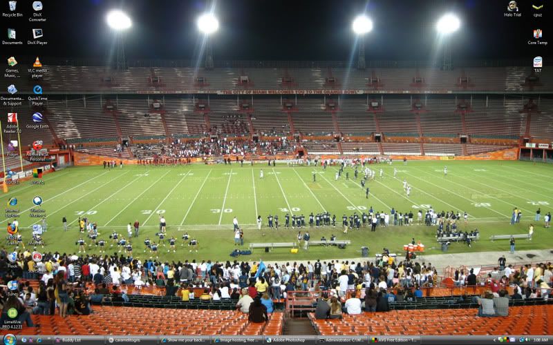 Demolition of the Miami Orange Bowl...