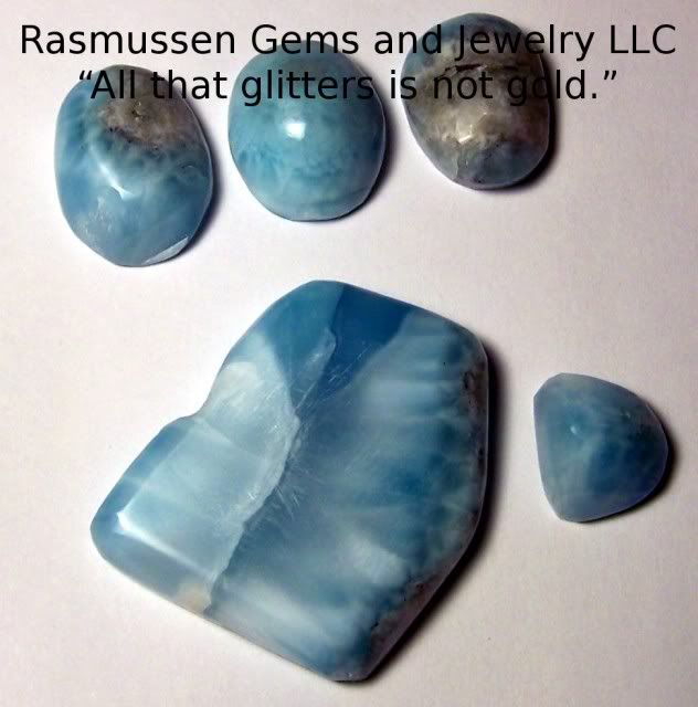 Larimar Cabochons