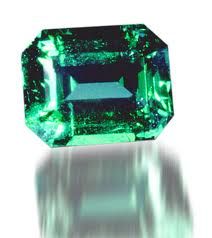 Green Cut Gemstone